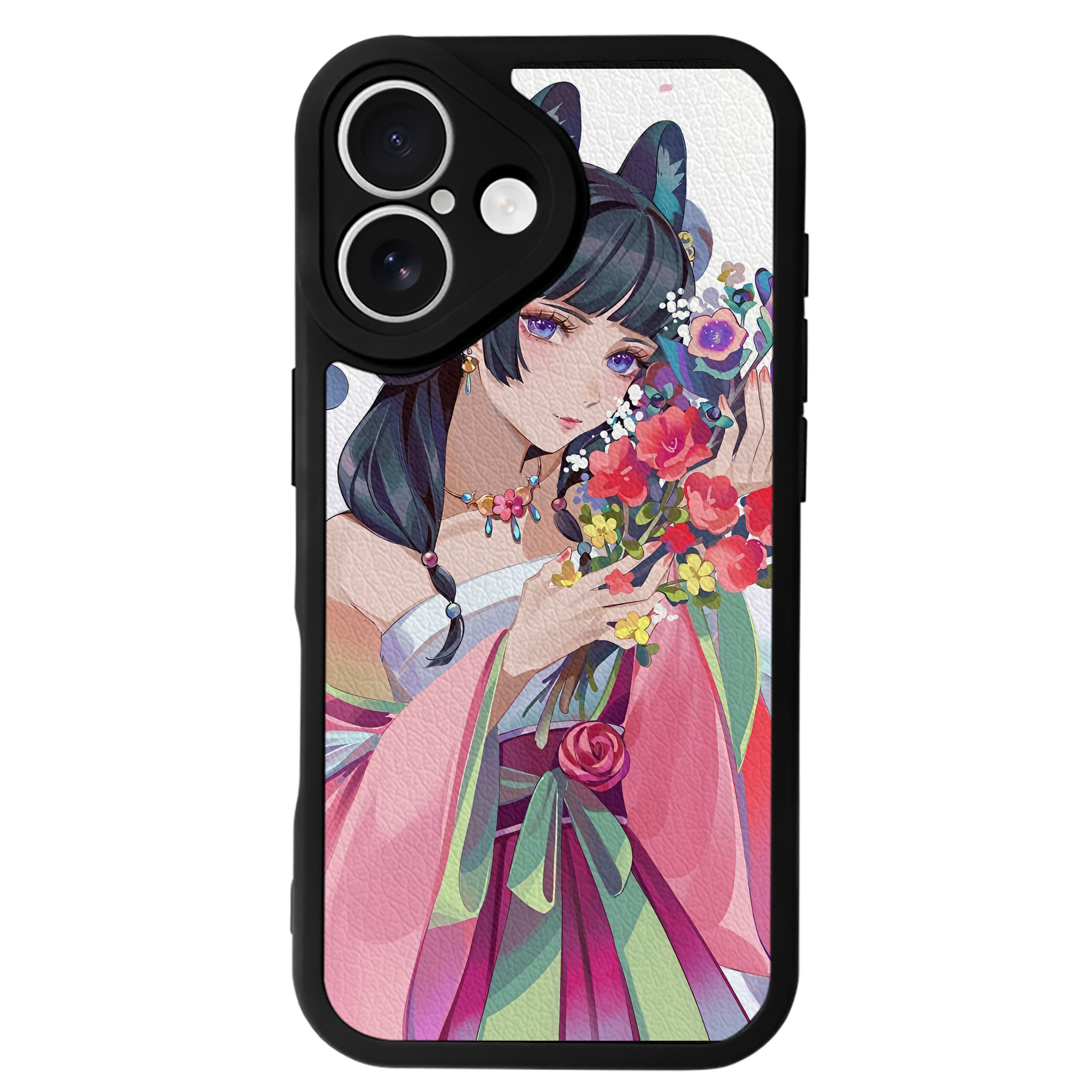 薬屋のひとりごと The Apothecary Diaries 【iPhone 16シリーズ対応】シリコンスマホケース（レザー調） 材質：シリコン